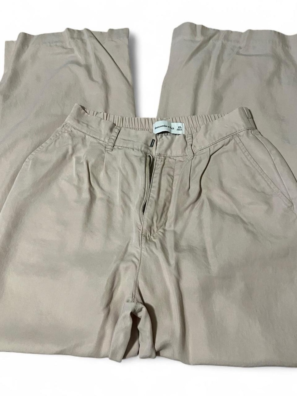 Abercrombie & Fitch Neutral Beige Pants